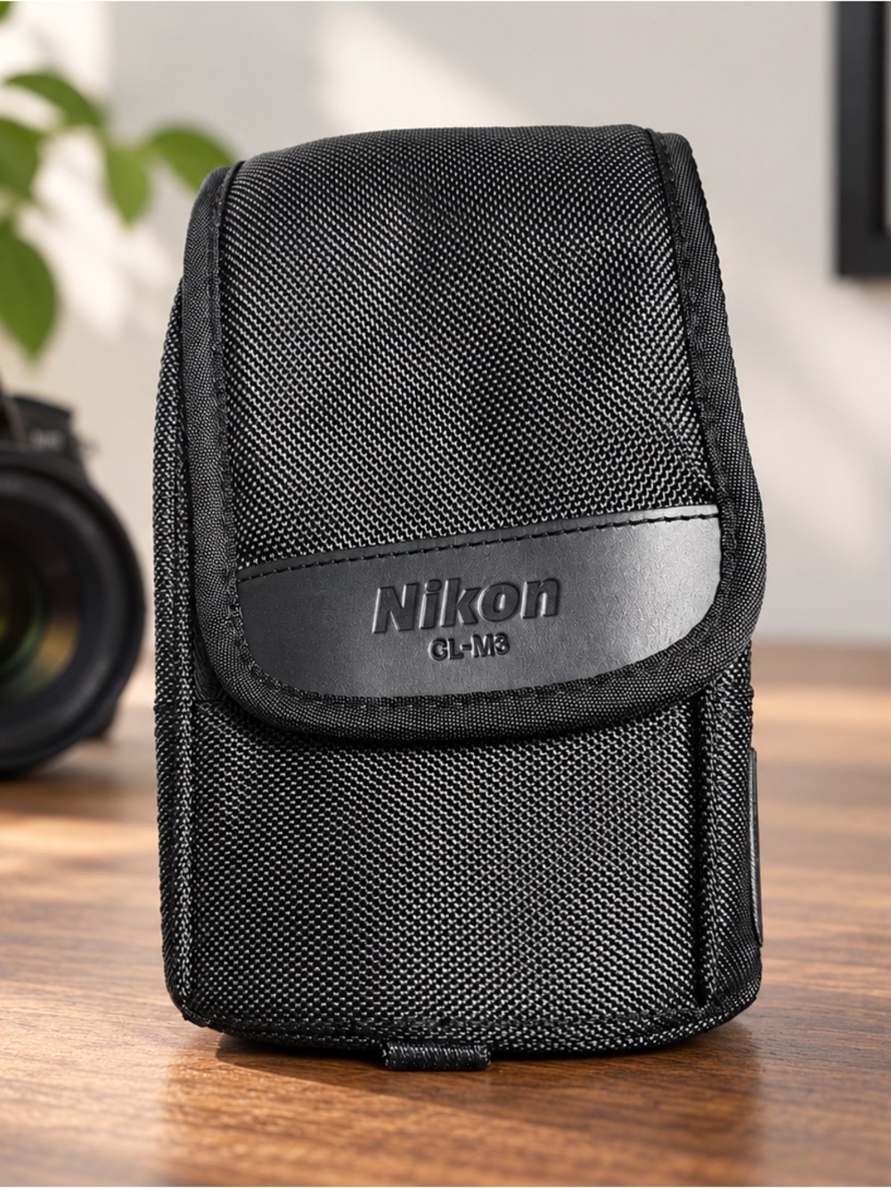 Nikon CL-M3 Black Padded Camera Lens Carrying Case Pouch Belt Loop